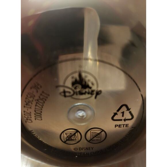 Disney Mickey Mouse Flip Top Canteen Cup No Spills Kids Water Bottle with Straw - Picture 5 of 5